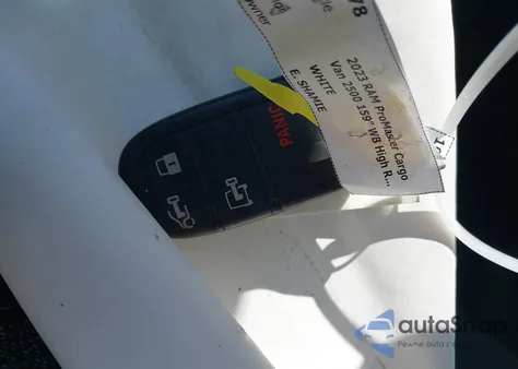 2023 Ram Promaster 2500 High Roof 159 Wb from USA, damaged, VIN 3C6LRVDG0PE598705